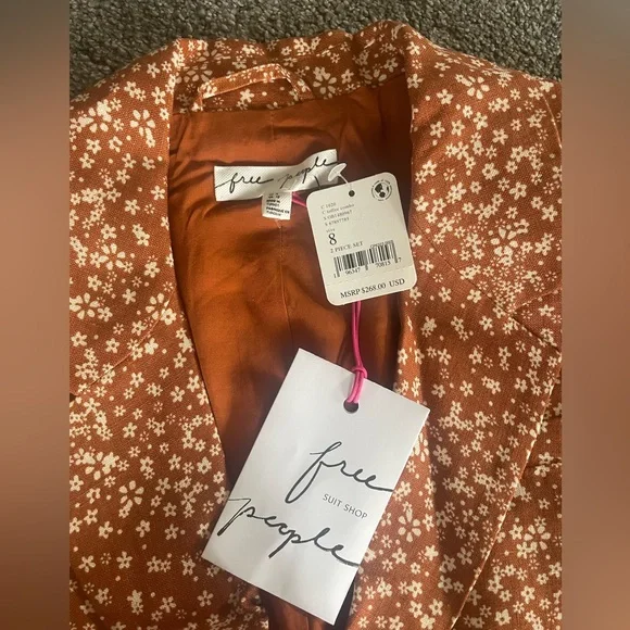 NWT Free People Maggie suit set SIZE 8 - Picture 6 of 7